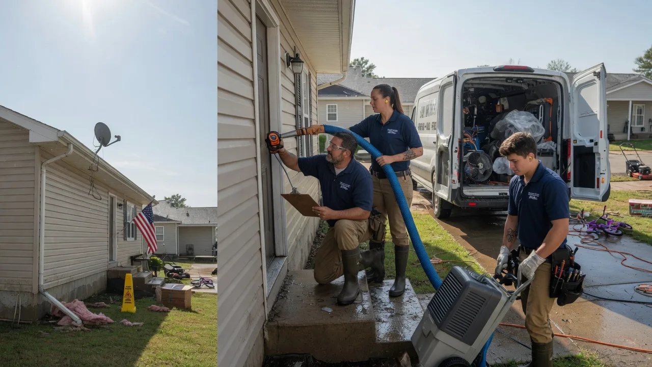 Ceiling Water Damage Restoration in Middlebrook, VA near me